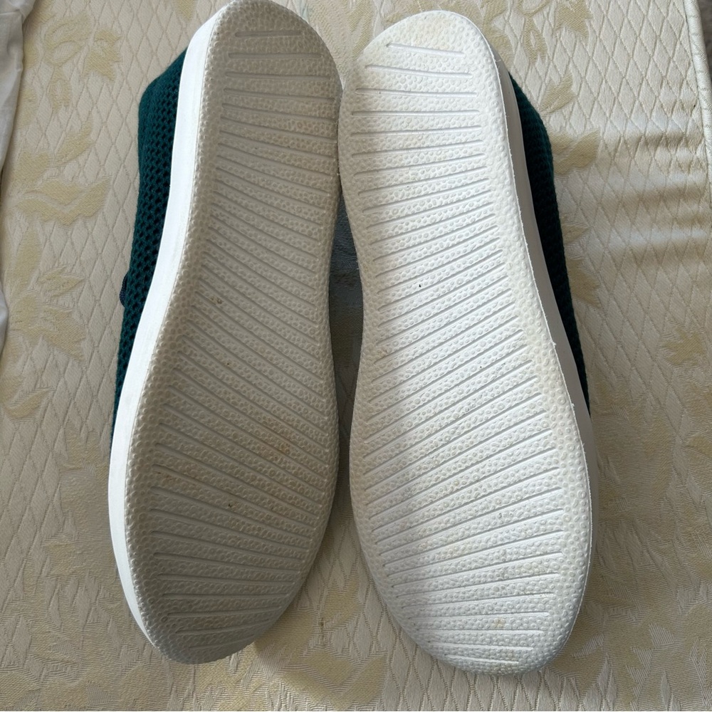 Allbirds Tree Piper Sneakers Womens 10 Teal Knit Washable Sustainable Shoes - Picture 9 of 9